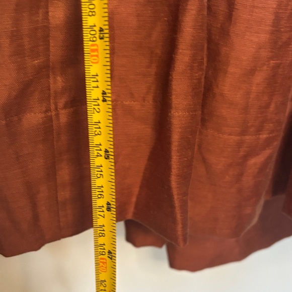 Chic Strapless Rust Dress - Picture 10 of 12